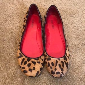 Nine West Leopard Print Flats